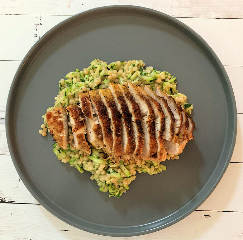 Couscous with turkey breast