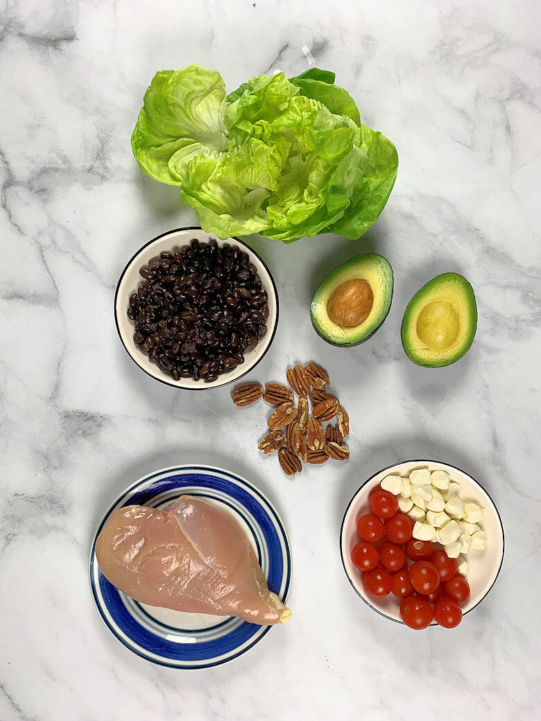 Ingredients Southern Grilled Chicken Meal Salad