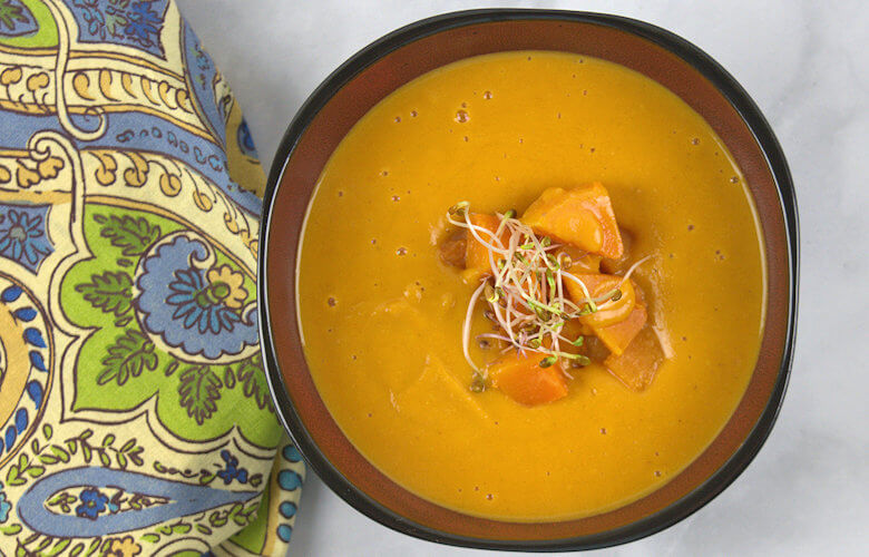Peanut butter and squash soup