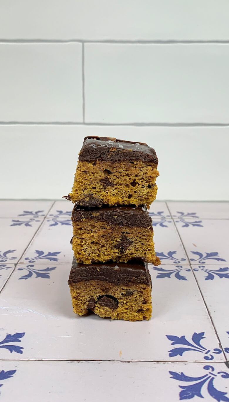 Stack of Pumpkin Chocolate Bars