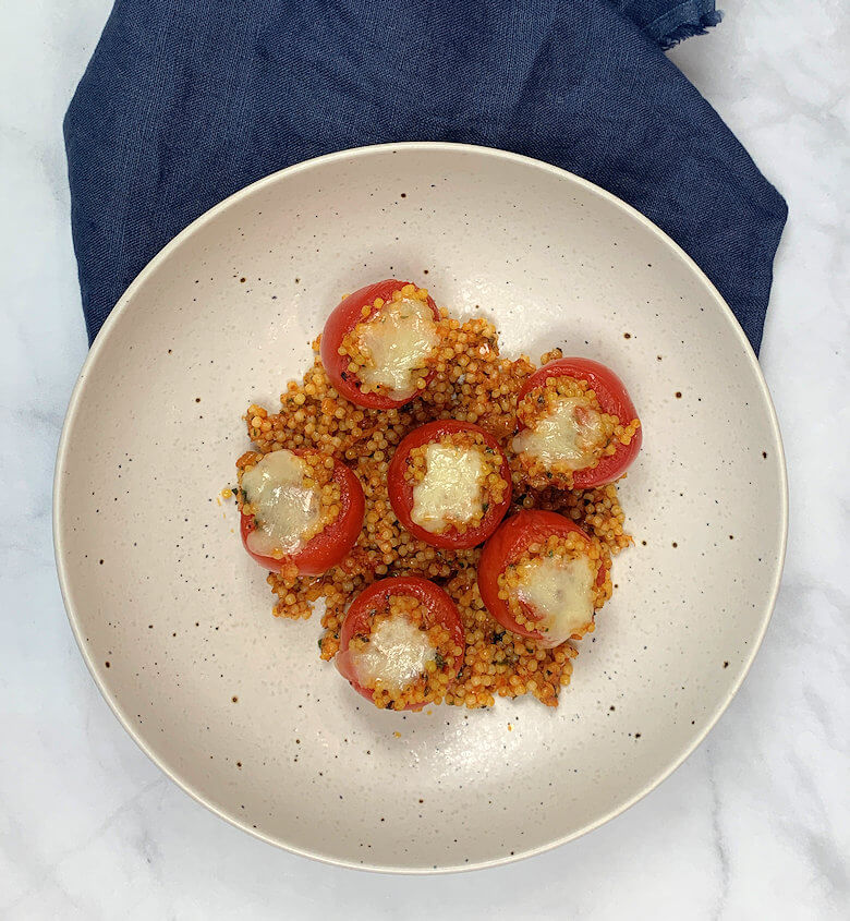 Tomatoes Stuffed with Pastina