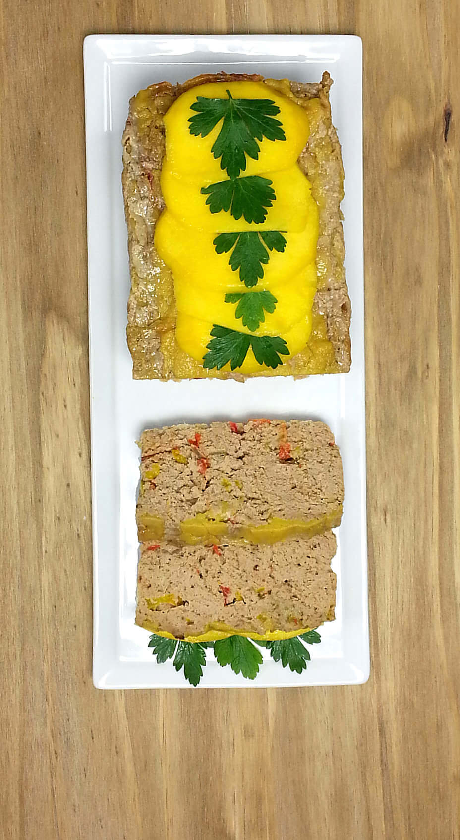 Picture of Turkey Vegetable Meatloaf with Mango Glaze