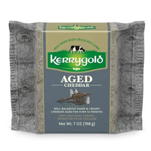 Picture of aged irish cheddar cheese