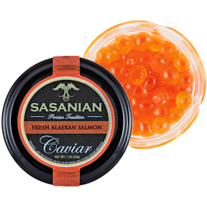 Picture of alaskan salmon caviar