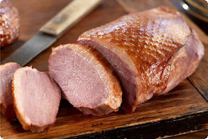 Picture of applewood smoked duck breast