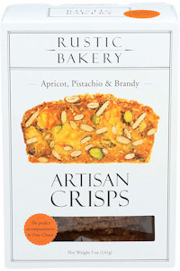 Picture of apricot pistachio & brandy crisps