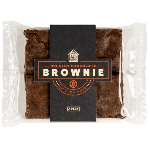 Picture of belgian chocolate brownies