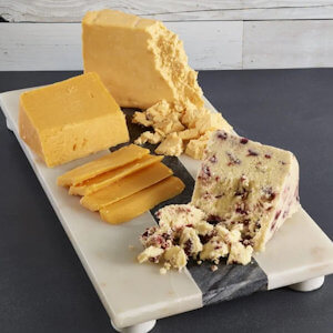 Picture of british cheese board
