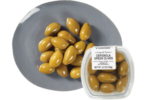 Picture of cerignola green olives