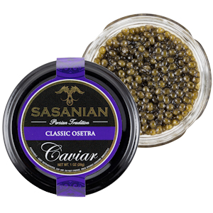 Picture of classic osetra caviar