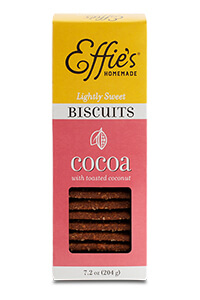 Picture of cocoa biscuits