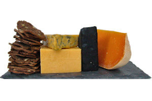 Picture of colorful cheese assortment