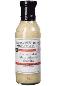 Picture of creamy italian white balsamic dressing