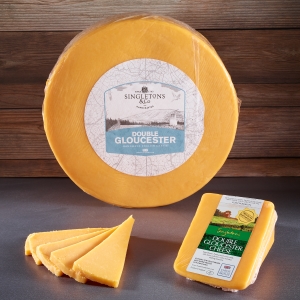 Picture of double gloucester cheese