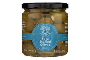 Picture of feta stuffed olives