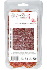 Picture of finocchiona sliced salami