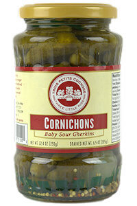 Picture of french cornichons