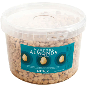 Picture of fried and salted marcona almonds (11 pounds)