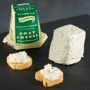Picture of garlic & herbs goat cheese pyramid