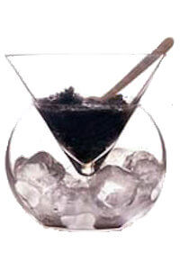 Picture of crystal caviar server