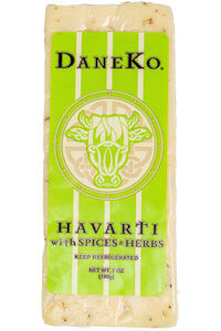 Picture of havarti with spices & herbs