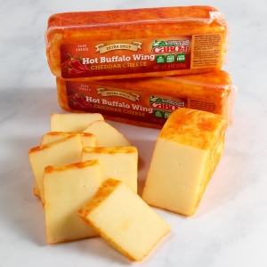 Picture of hot buffalo wing cheddar cheese