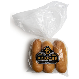 Picture of hot dog brioche buns