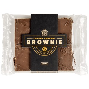 Picture of luxury caramel brownies