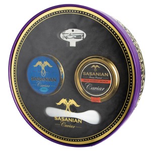 Picture of luxury royal salmon caviar gift set