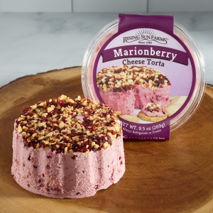 Picture of marionberry cheese torta