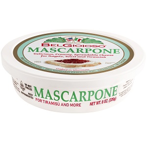 Picture of mascarpone cheese by belgioioso