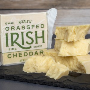 Picture of mccall's 6 month grassfed cheddar cheese