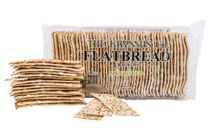Picture of multiseed flatbread crackers