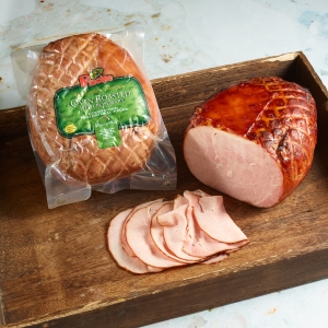Picture of oven roasted rosemary ham