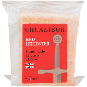 Picture of red leicester cheese