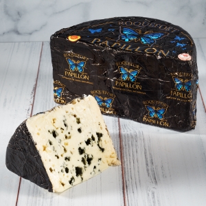 Picture of roquefort papillon black label cheese