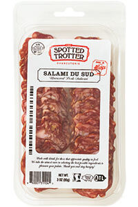 Picture of salami du sud sliced