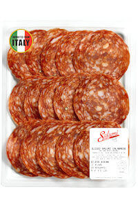 Picture of salami calabrese sliced