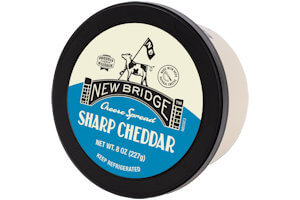 Picture of sharp cheddar cheese spread