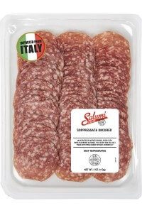 Picture of sliced soppressata salumi italiani