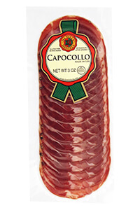 Picture of sweet sliced capocollo