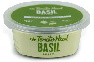 Picture of tomato head basil pesto