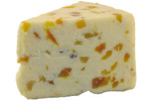 Picture of white stilton with mango & ginger cheese