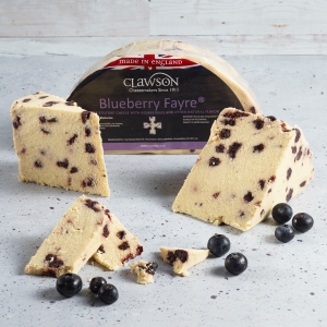 Picture of white stilton with blueberry cheese
