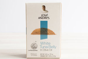 Picture of jose andres white tuna belly in olive oil