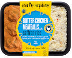 Picture of Butter Chicken Meatballs with Saffron Rice