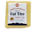 Picture of Fat Tire Amber Ale Cheddar Cheese