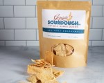 Picture of Sea Salt Sourdough Crackers